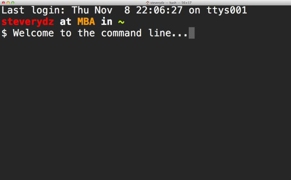 An Introduction to the Command Line