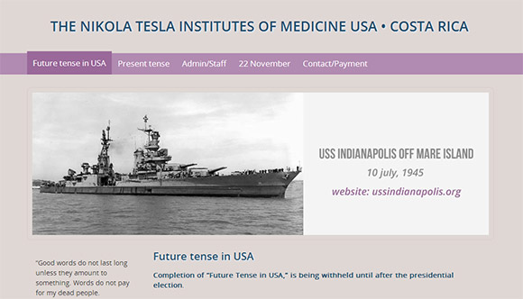 The Nikola Tesla Institutes of Medicine USA - Costa Rica