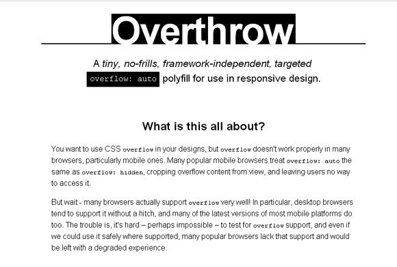 Overthrow