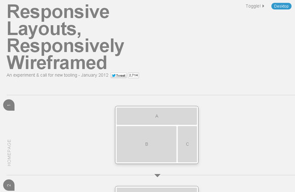 Responsive Wireframes