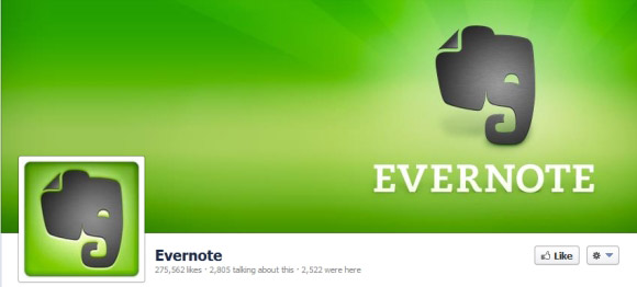 Evernote Timeline Cover