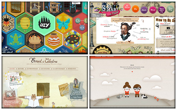 60+ Outstanding Examples of Hand Drawn Website Design