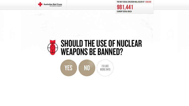 Australian Red Cross: Target Nuclear Weapons