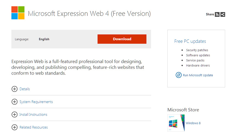 Microsoft Expression Web