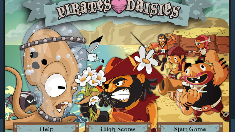 Pirates Love Daisies