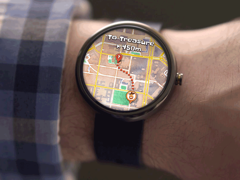 Bike & Seek for Android Wear