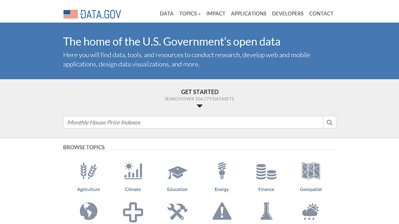 Well-Designed Government Agency Websites