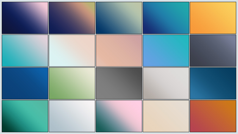 Gradients