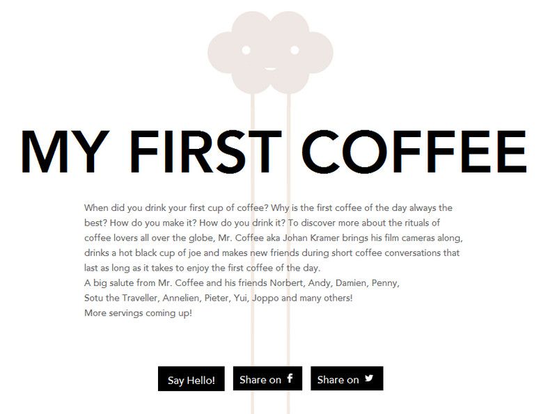 My First Coffee