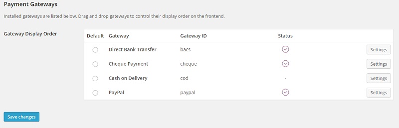 Payment Gateways