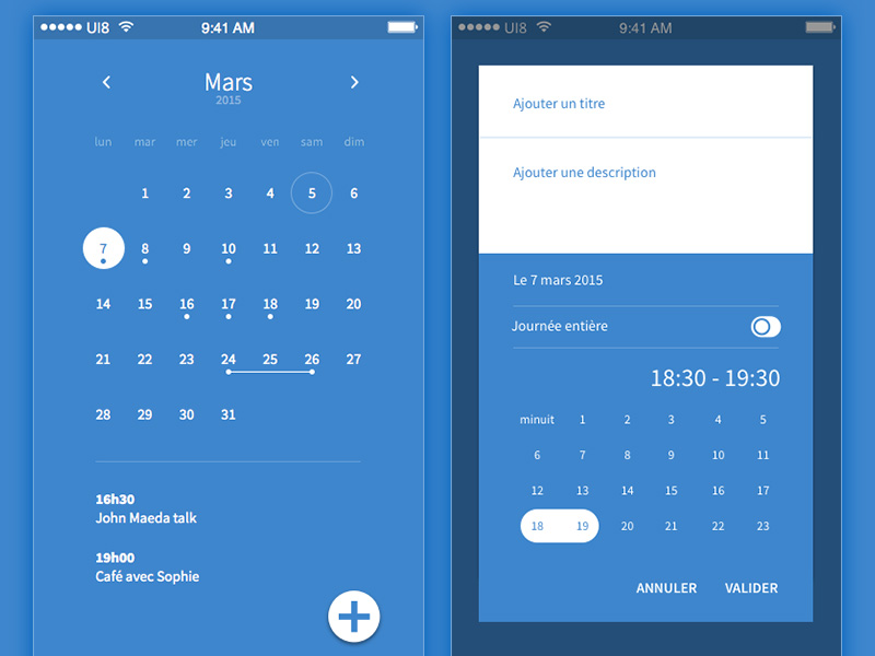 Calendar App