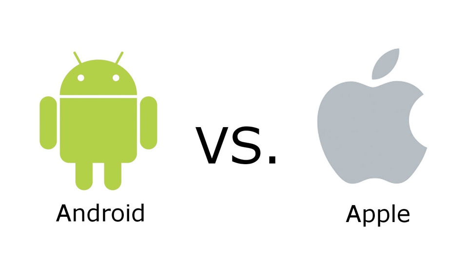 Image result for Apple iOS vs Android