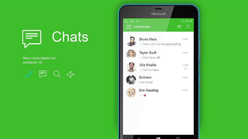 Concept WhatsApp