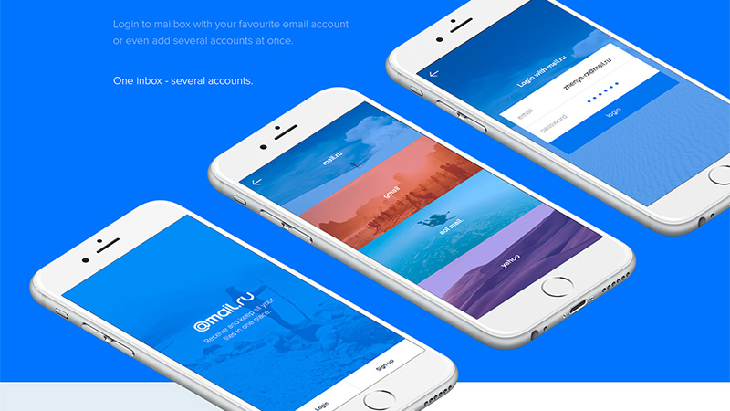 Mail.ru Application Redesign