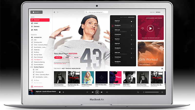 Apple Music Redesign