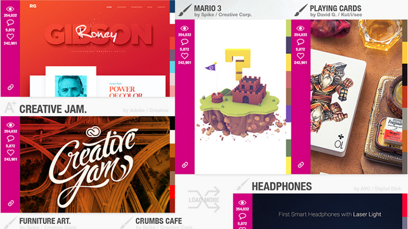 Dribbble Redesign