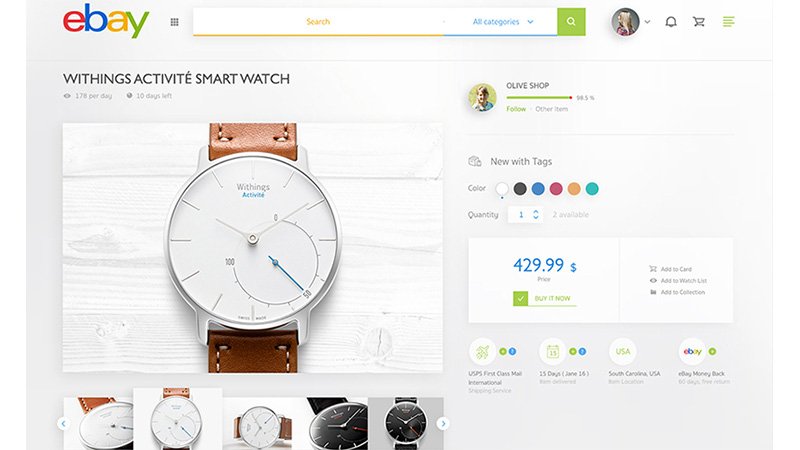 Ebay Redesign