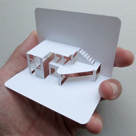 3d pop up business cards