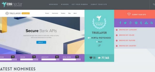 15 Amazing CSS Web Design Galleries - Onextrapixel