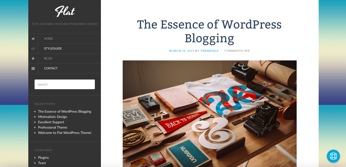 Wordpress blog