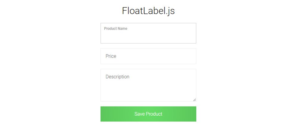 floatlabel.js plugin