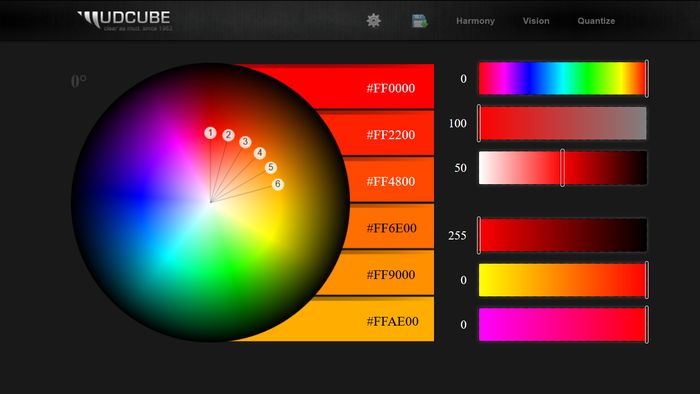 MudCube Color Palette Generator