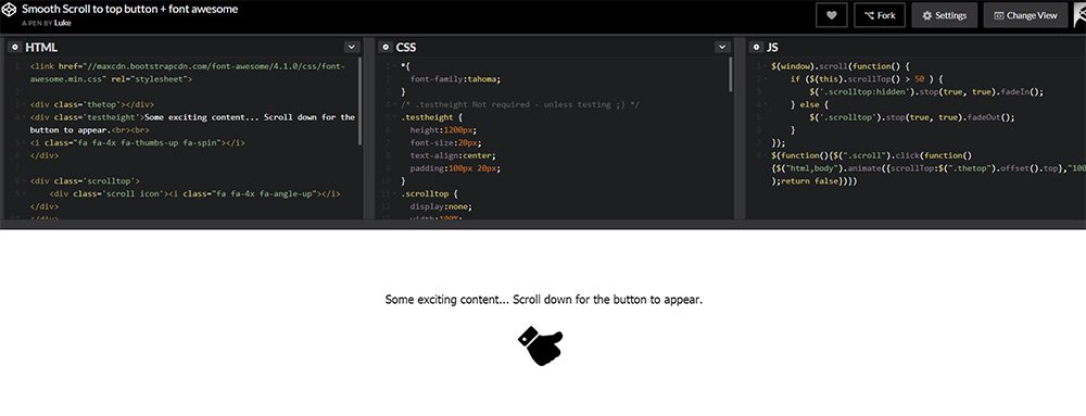 Best Free Scroll To Top JavaScript Plugins & Snippets - Onextrapixel