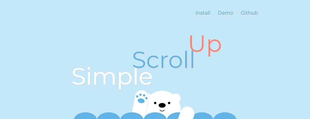 Simple ScrollUp plugin