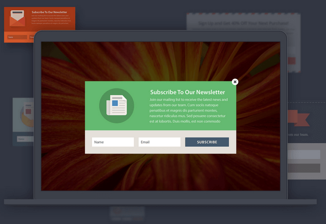 Bloom Email Optin Plugin - Automatic Popup