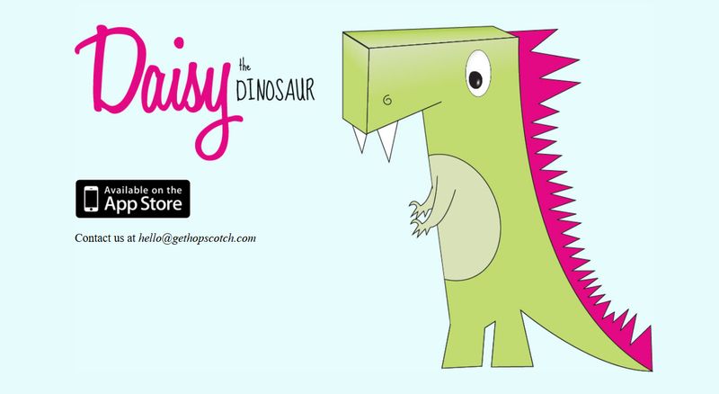 Coding Apps for Children - Daisy the Dinosaur