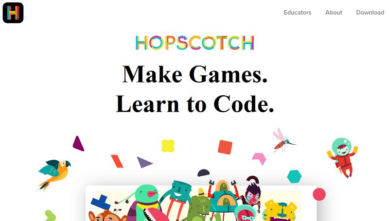 Coding Apps for Children- Hopscotch