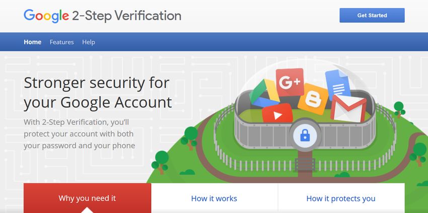 SMTPサーバーのGoogle Two Step Authentication