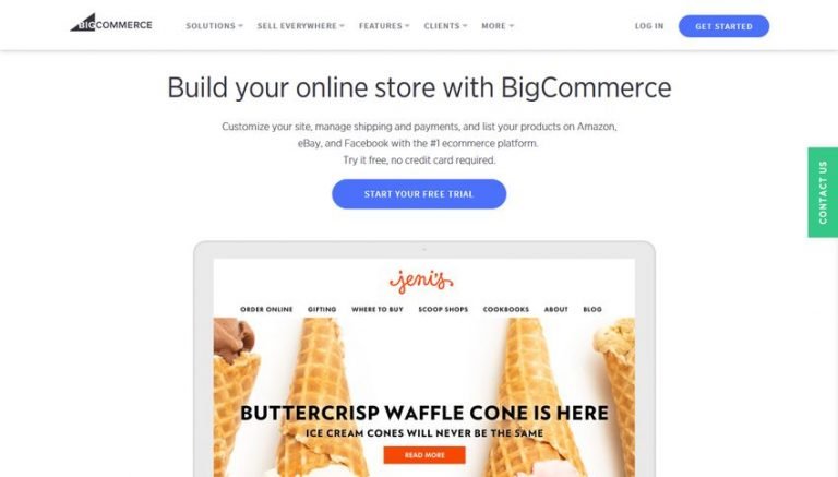 big commerce and wordpress