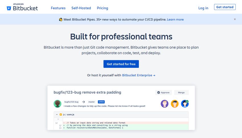 BitBucket, One of the Best GitHub Alternatives