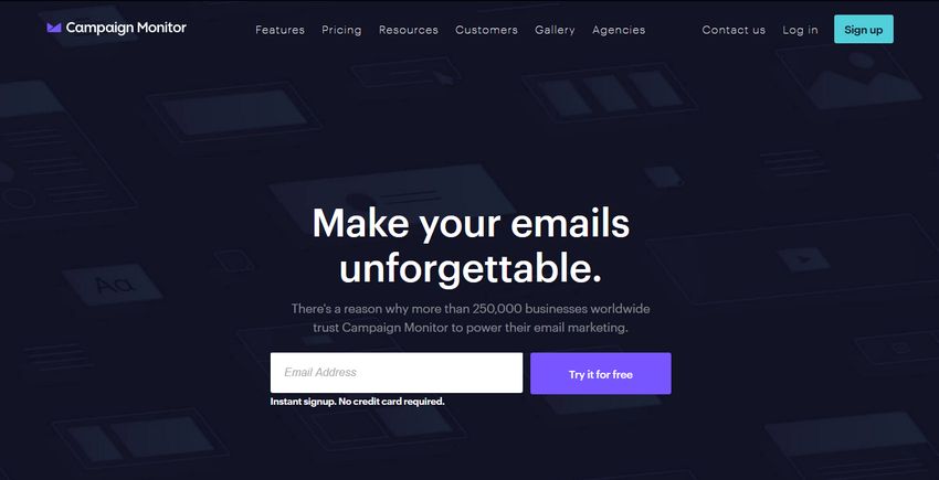 Campaign Monitor - Best MailChimp Alternatives