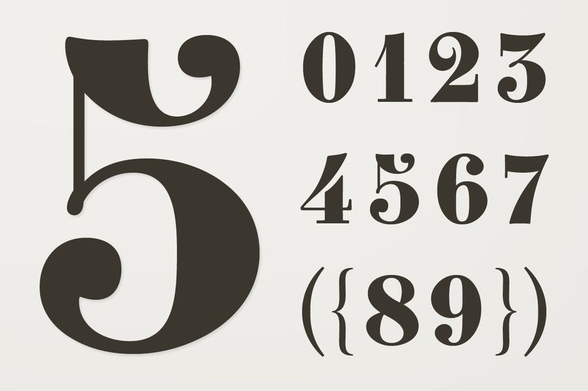 15 Best Number Fonts For Displaying Numbers Onextrapixel