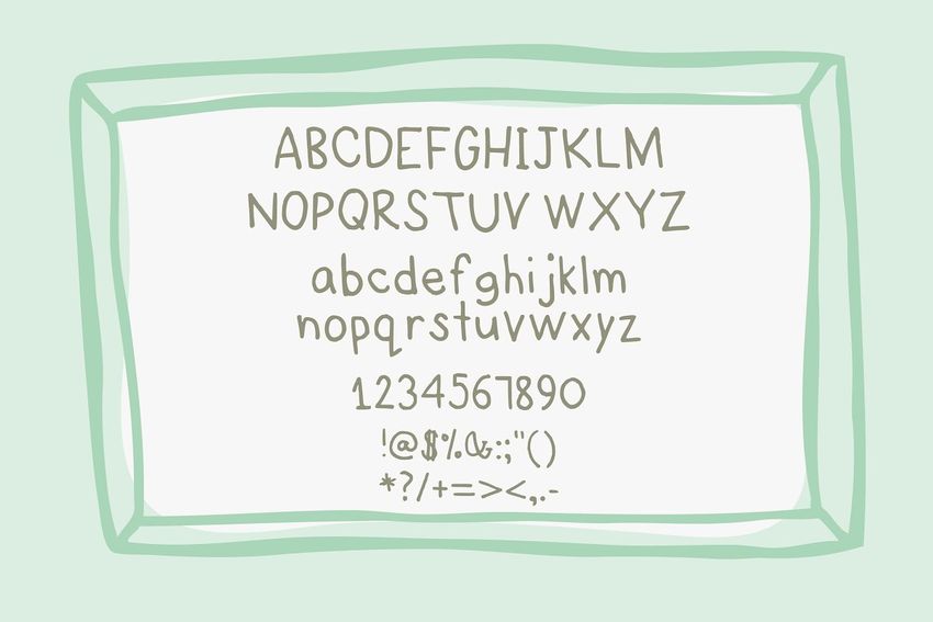 Story Handdrawn Font