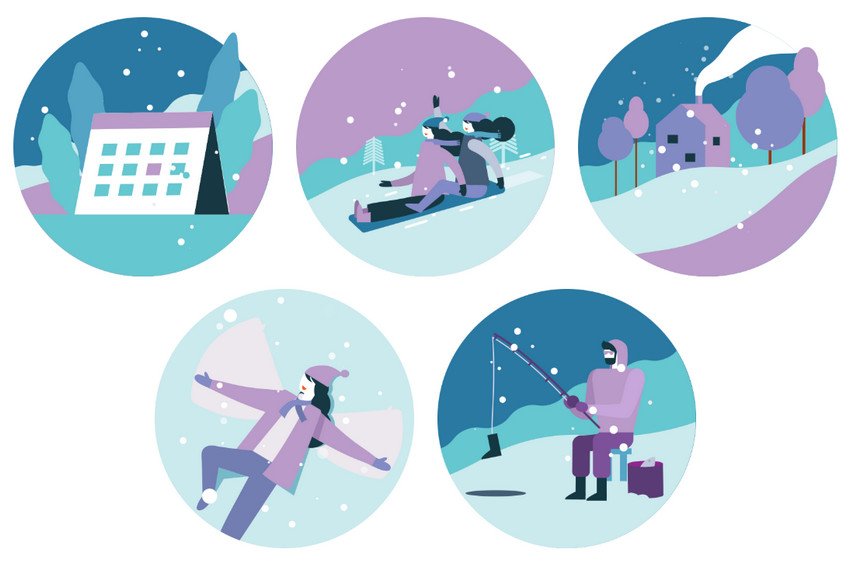 Animated Christmas Icons