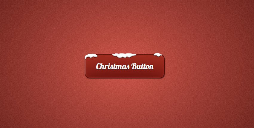 Button Styles for Christmas Web Design