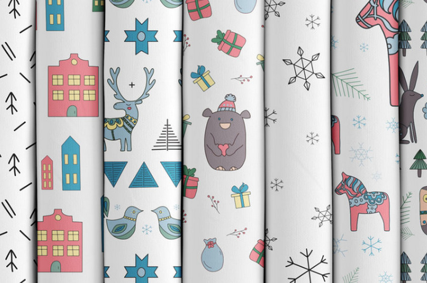 Scandi Holidays Patterns