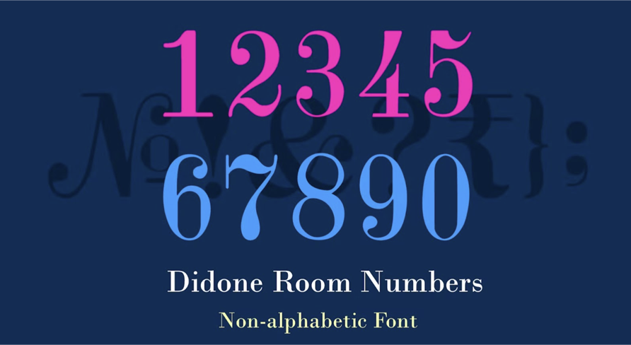 number 1 font styles