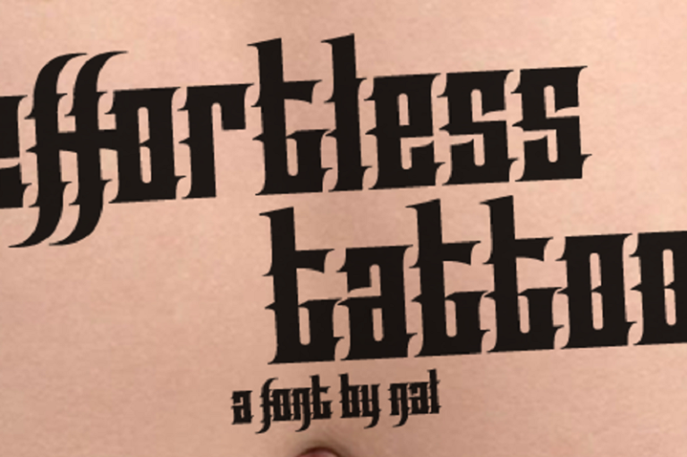 28 Best Tattoo Fonts For Getting Inked 2025 Best Tattoo Fonts 6 768x511 