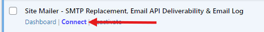 Click to connect Site Mailer