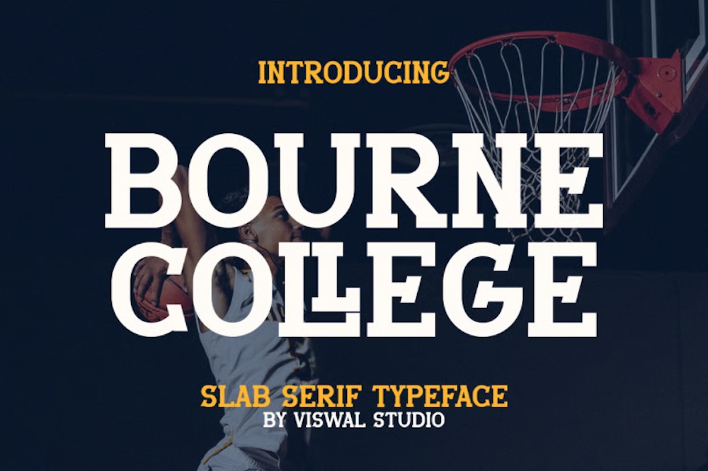Bourne College – Slab Serif Font