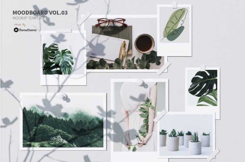 Mood board vol.03 – Mockups