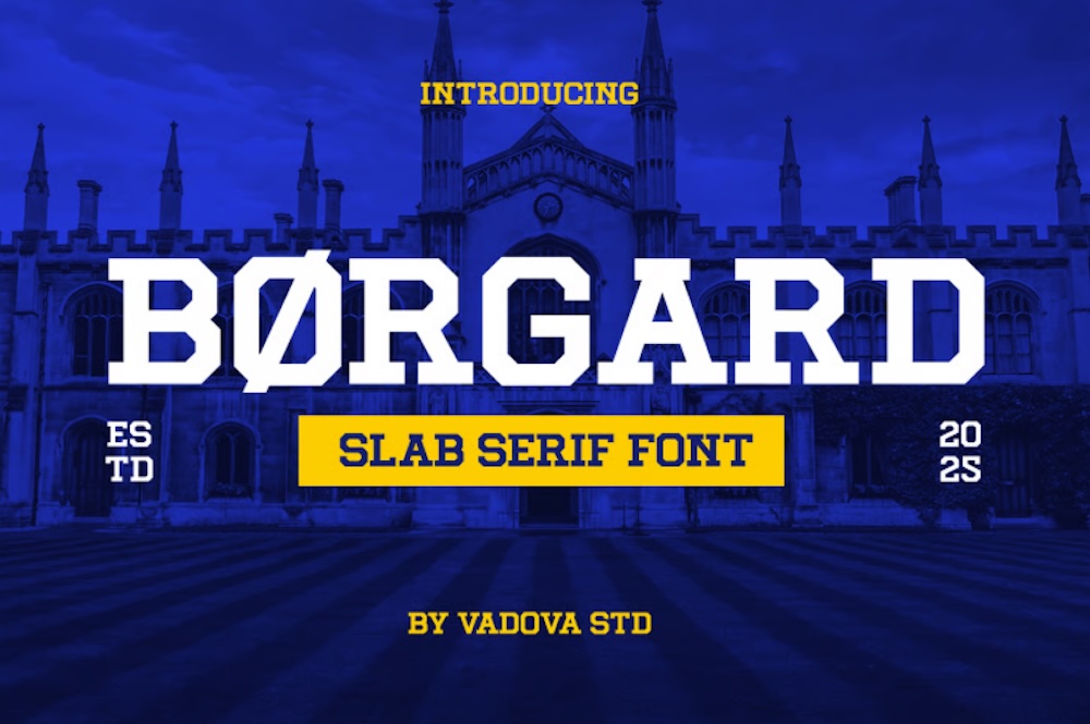 Borgard – Slab Serif Font