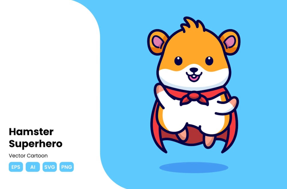 Hamster Superhero