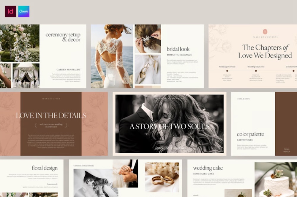 Wedding Mood Board Template
