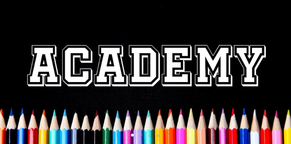 academy font family