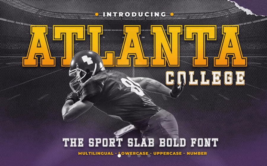 Atlanta College font